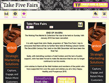 Tablet Screenshot of antiquefairs.co.uk